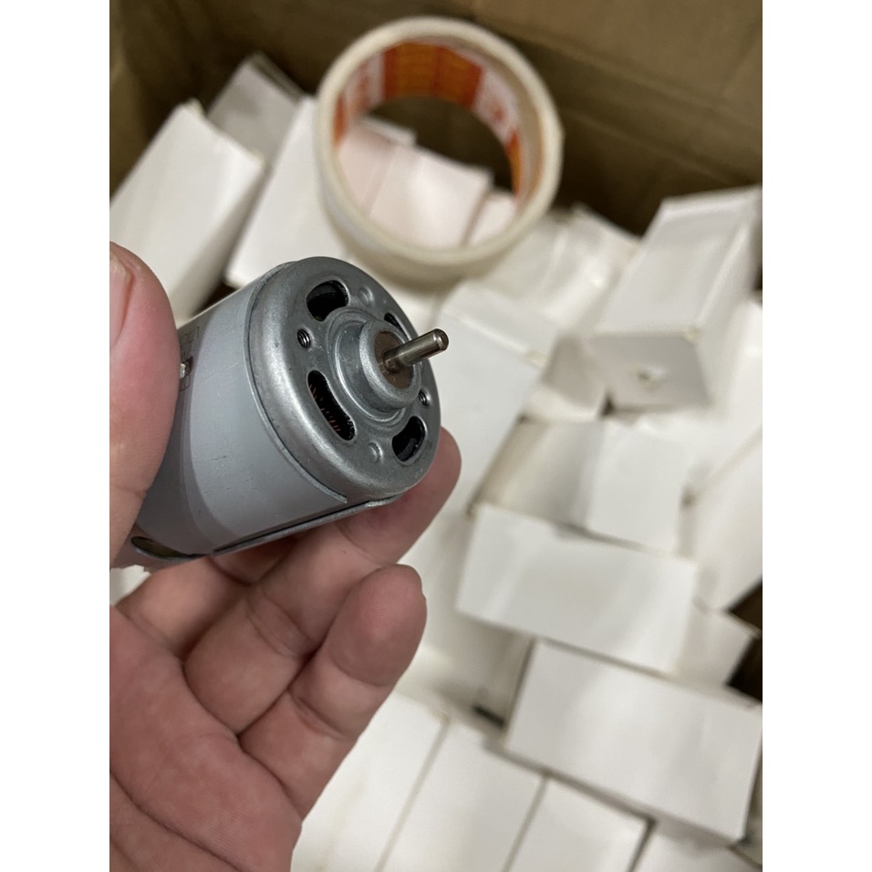 Motor RS550 12-21V công suất cao , dùng thay thế máy khoan pin.BN.