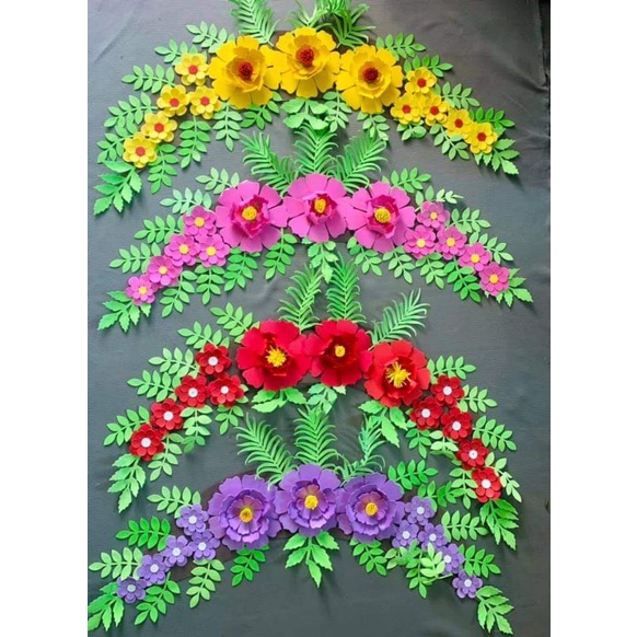 Dây hoa trang trí lớP mầm non