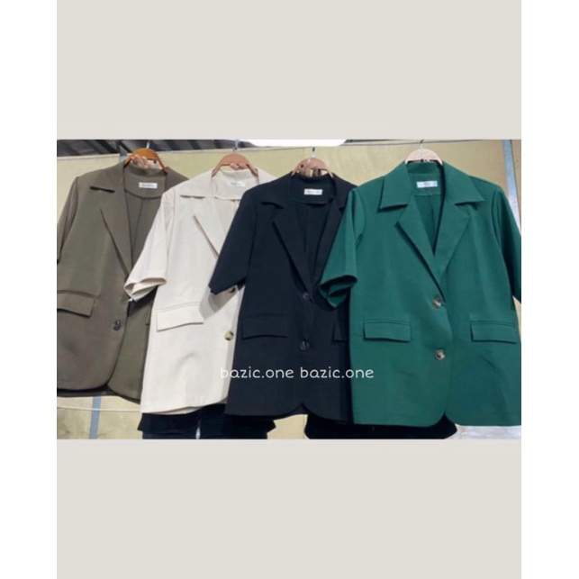 Áo Blaze -áo vest ngắn tay có túi xanh lá. | BigBuy360 - bigbuy360.vn