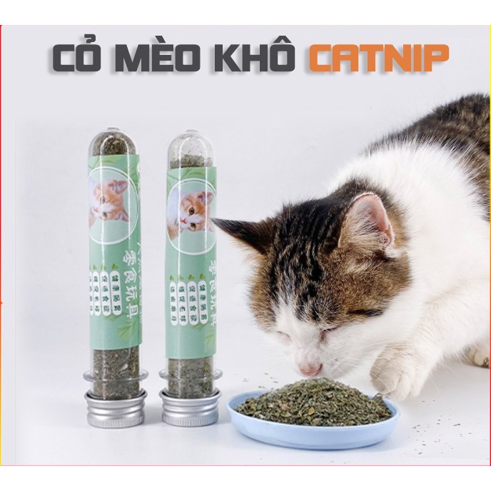 Cỏ bạc hà Cat mint / Catnip cho mèo CATMIN 5g/10g- Jpet shop