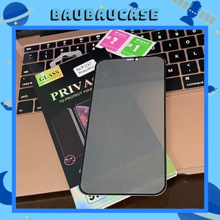 Kính Cường Lực Chống Nhìn Trộm FULL MÀN HÌNH iPhone 7, 7 Plus, 8, 8 Plus,X, Xs, Xsmax/11Pro/11 Promax/12/12 Promax