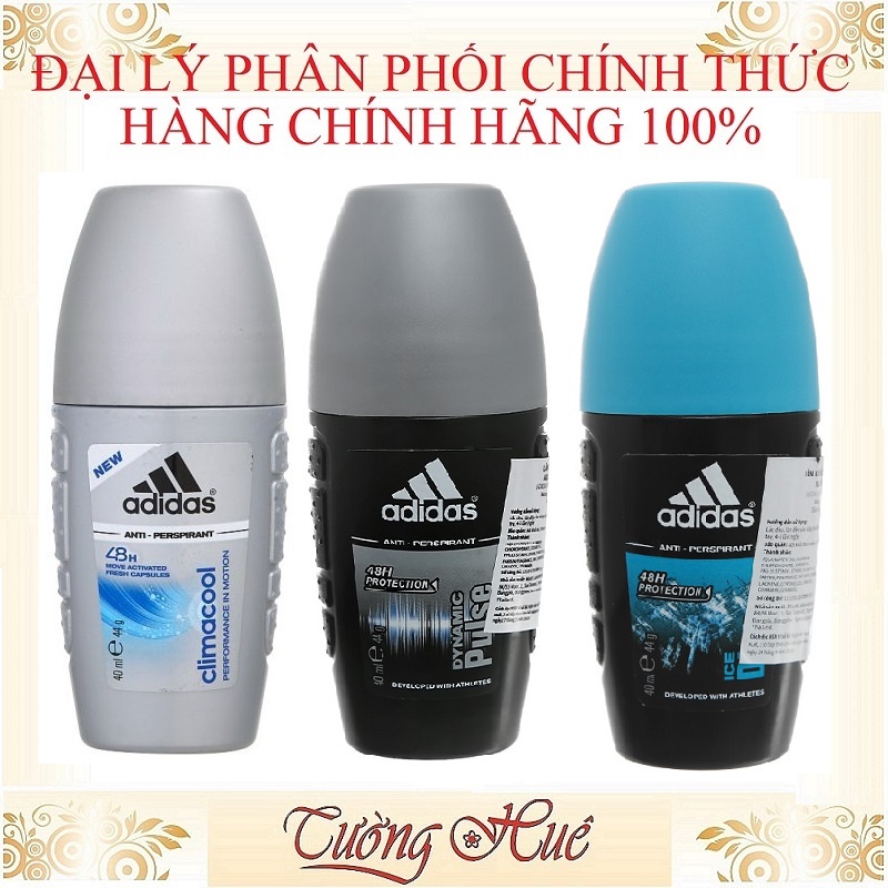 Lăn Khử Mùi Nam Adidas Anti-Perspirant Roll-On - 40ml ( Lựa chọn mùi )