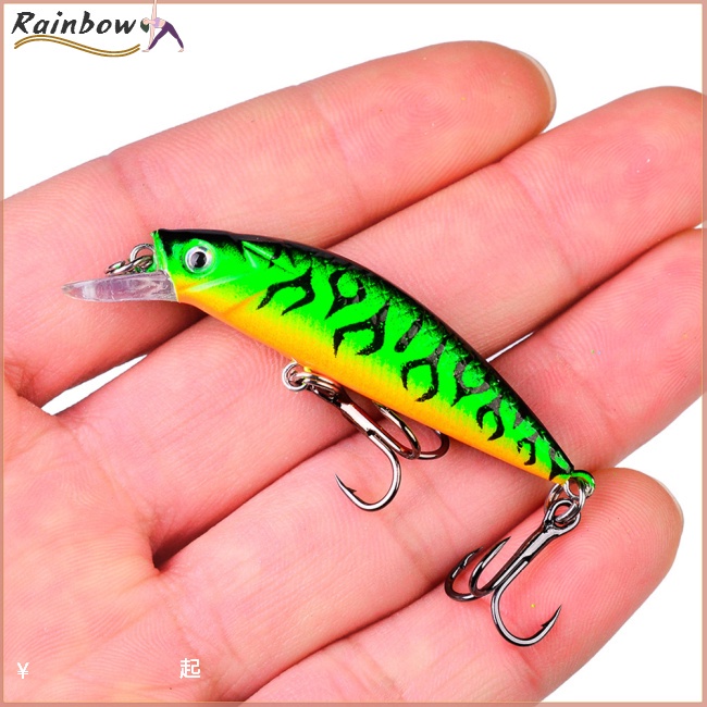 Mồi Câu Cá Giả Bằng Nhựa Cứng 6g / 6cm