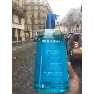 Sữa tắm cho bé Bioderma 1L dùng cho cả gia đình - Pháp Tem Bill Đầy Đủ