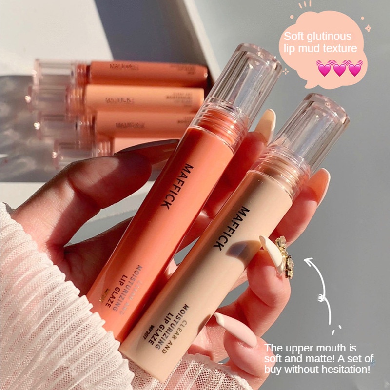 Son Môi Kiêm Bút Kẻ Viền Môi Màu Lì Hai Công Dụng