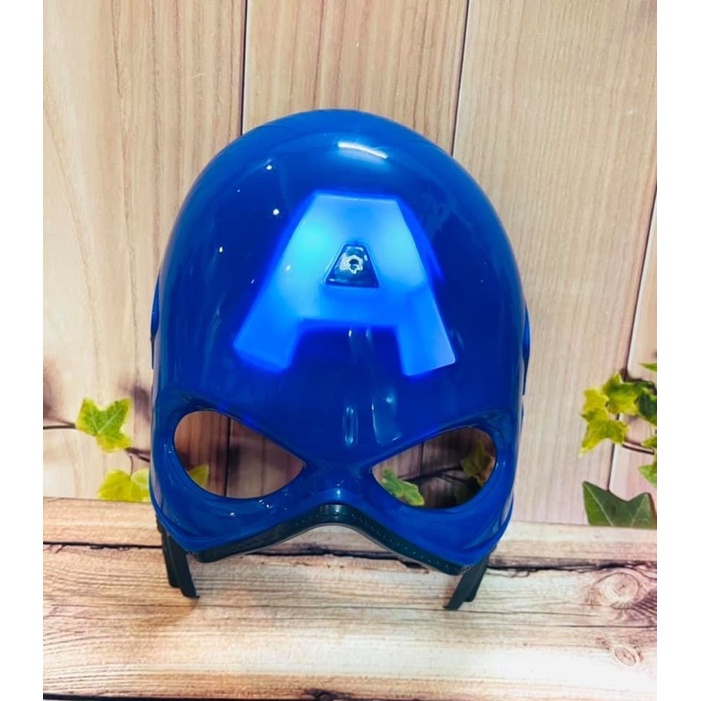 Mặt nạ Captain America có đèn hoá trang / mặt nạ siêu anh hùng đội trưởng mỹ