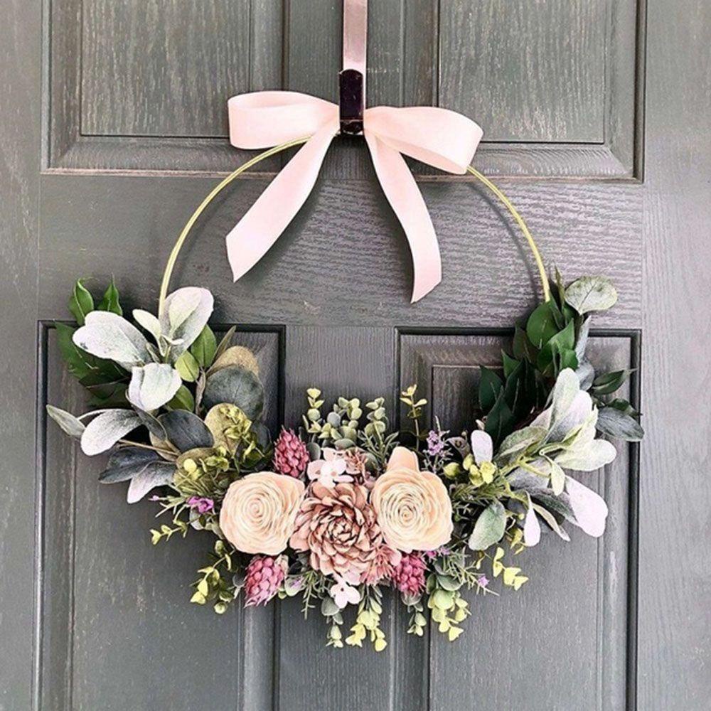 Vòng Hoa Kim Loại Trang Trí Đám Cưới Sang Trọng DAPHS