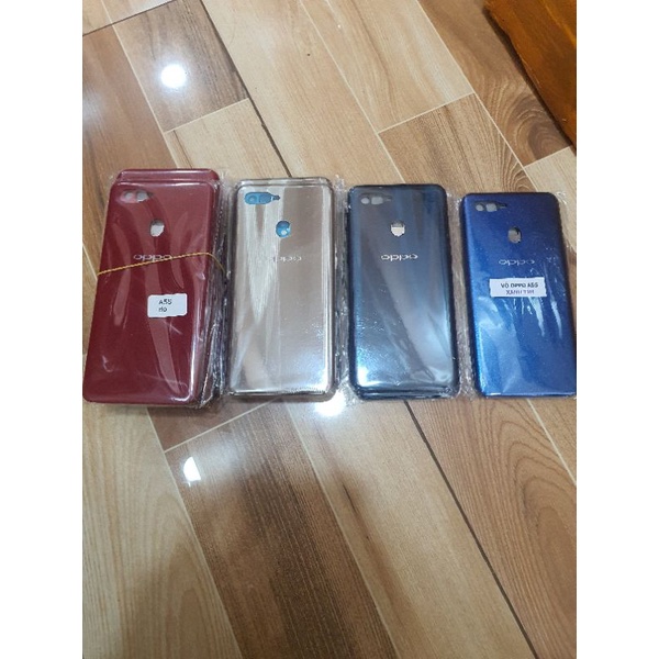 Vỏ oppo A5S bộ có đủ khay sim khung sườn kính camera