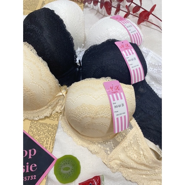 Áo ngực NH siêu nâng tạo khe quả sâu dày 5cm ôm khít ngực bigsize