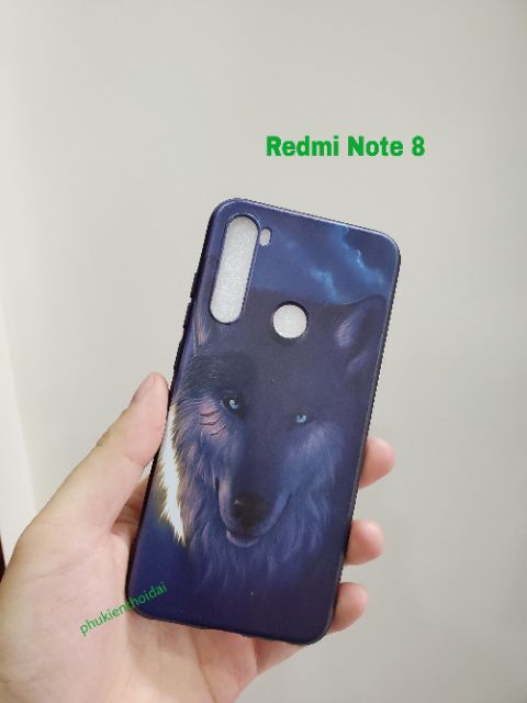 Ốp lưng Redmi Note 8 dẻo TPU in 3D cao cấp chất đẹp thời trang