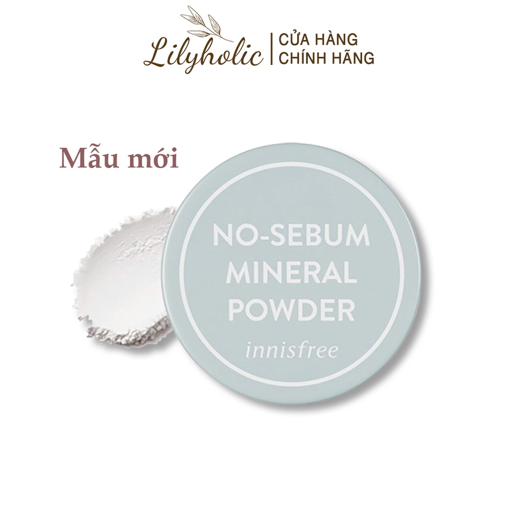 Phấn phủ kiềm dầu dạng bột innisfree No Sebum Mineral Powder 5g