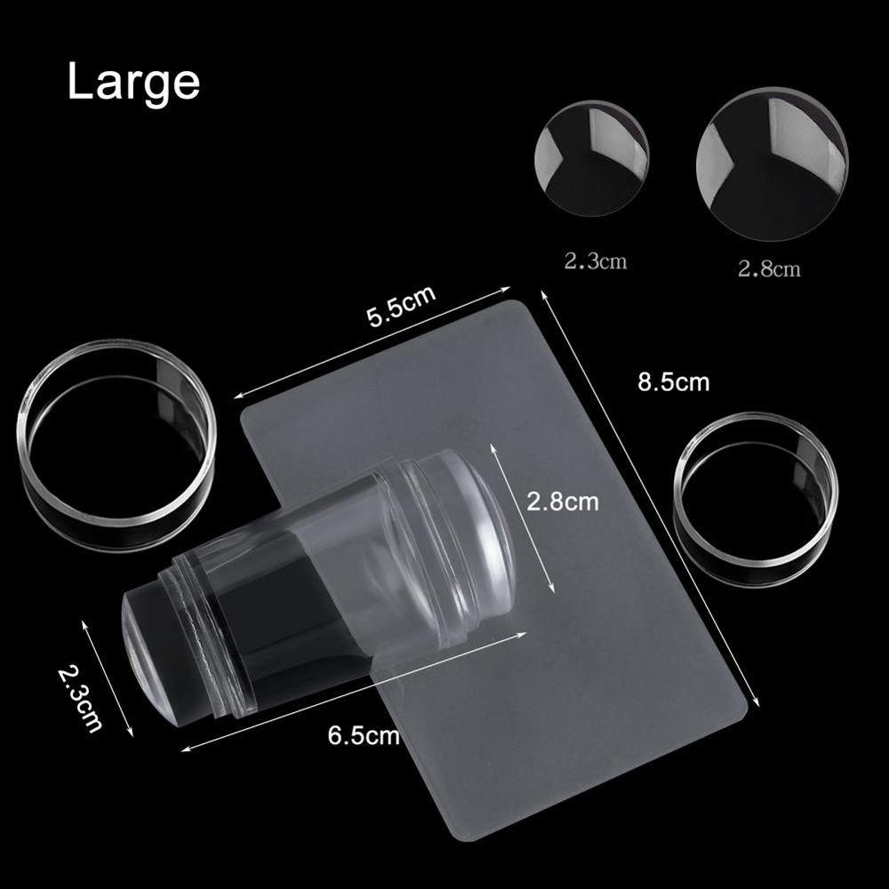 Khuôn Silicone Hai Đầu Không Biến Dạng Dùng Trang Trí Móng Tay Cho Nữ