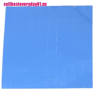 100 Miếng đệm silicon làm mát CPU GPU 10 x 10 x 0.5mm