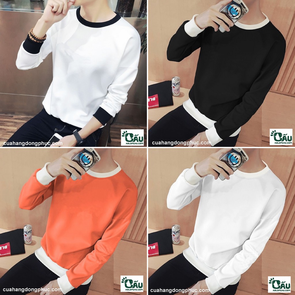 Áo sweater GẤU 194 vải thu đông co dãn, dày dặn mềm mịn form rộng phong cách Unisex - SW Morning