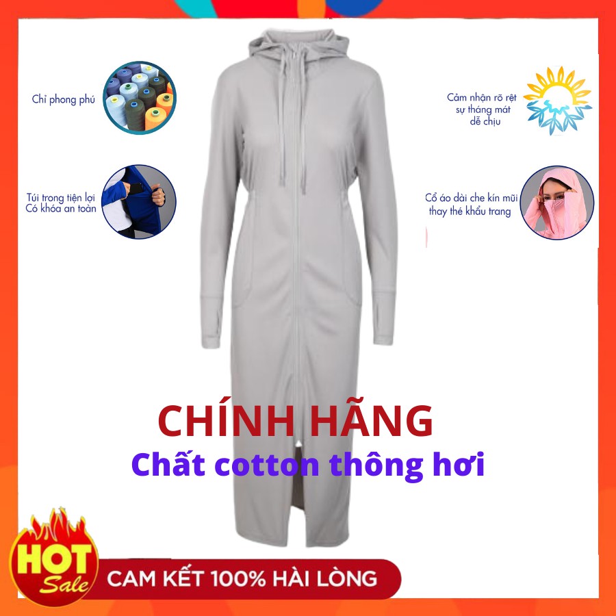 ❤️HÀNG CAO CẤP - FREESHIP❤️Áo chống nắng Nữ Cao Cấp dáng dài toàn thân, chất liệu thông hơi, co giãn, siêu bền, mát mẻ | BigBuy360 - bigbuy360.vn