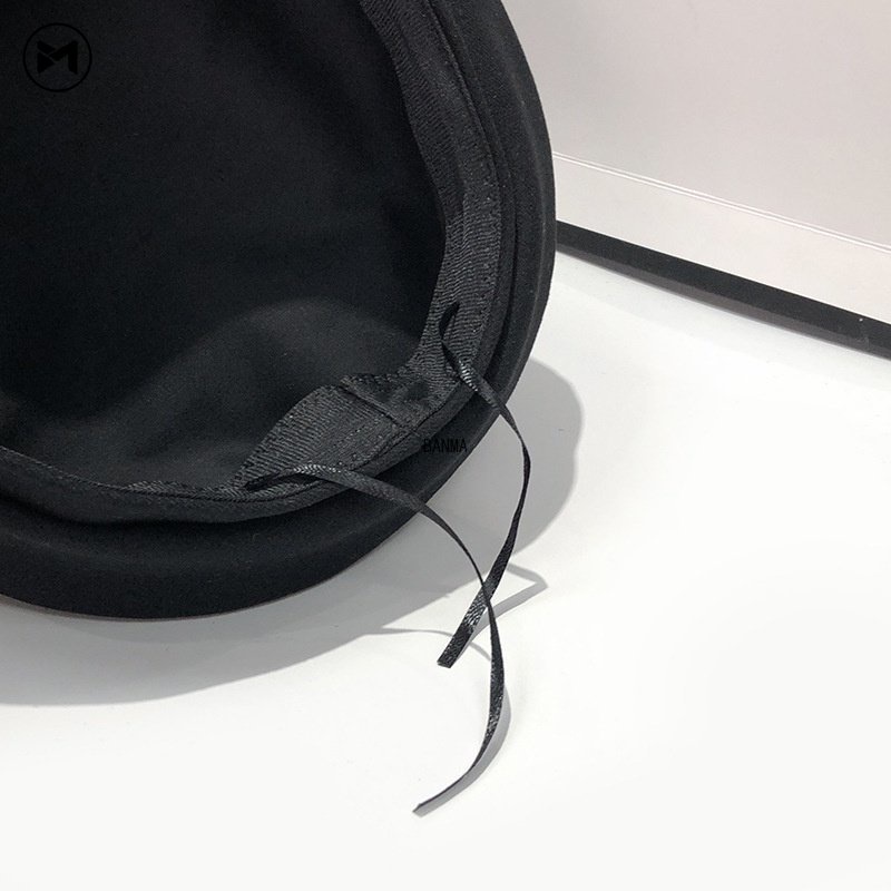 Mũ Beret Phối Khóa Kim Loại Đính Ngọc Trai Phong Cách Hàn Quốc Xinh Xắn Cho Bé