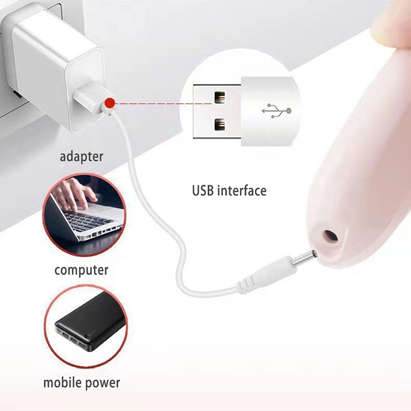 Máy Chà Nhám Bàn Chân Loại Bỏ Vết Chai Chân Sử Dụng Pin Sạc Usb