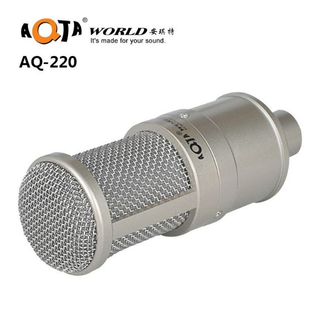 Bộ thu âm Livestream H9 và Micro AQTA220 thu âm, hát karaoke, livestream fb,bigo,live shopee -hoạt động với tần suất cao