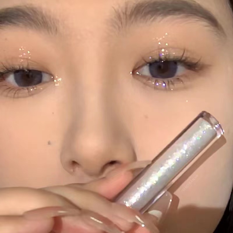 Set 3 Phấn Mắt Dạng Lỏng Màu Ánh Kim / Bạc / Vàng Hồng