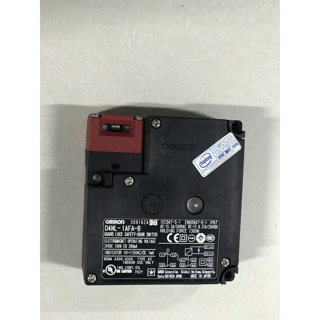 (XẢ KHO)Công Tắc An Toàn D4NL-1AFA-B Omron