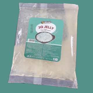 Trân châu trắng 3Q Krub.O ( trắng, caramel ) dai giòn túi 1kg Tocotoco
