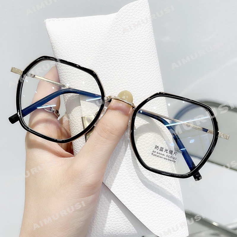 Mắt kính chống ánh sáng xanh phong cách Hàn Quốc thời trang