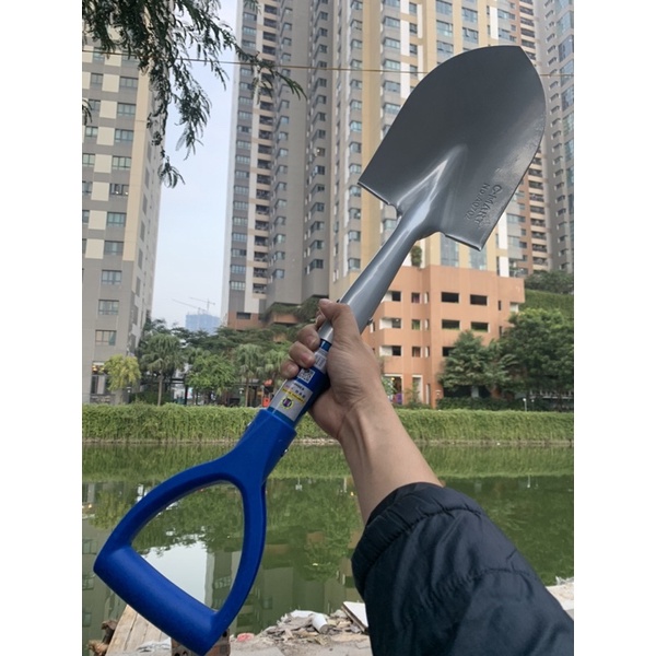 Xẻng đa năng C-Mart làm vườn, xúc đất, đào hầm, đi cắm trại, đi du lịch 630mm