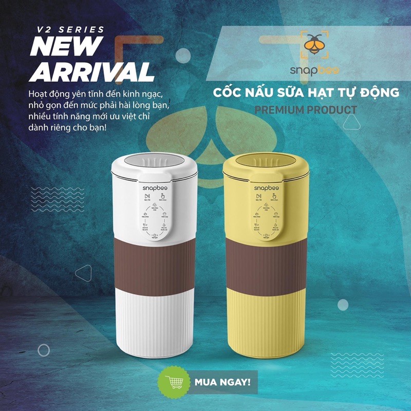 Máy nấu sữa hạt mini plus Snapbee