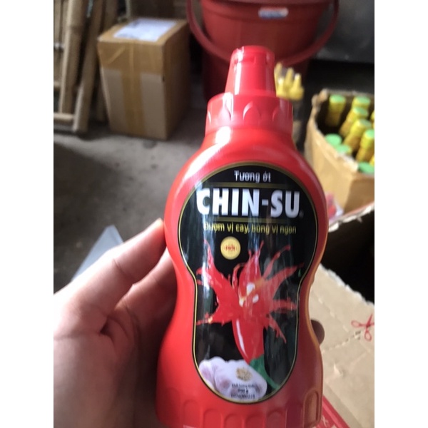 Tương ớt Chin Su chai 250gr