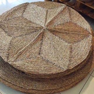 Thảm cói tròn múi đặc big size 2m
