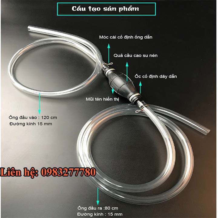 [Hàng loại 1-Free ship] Ống ti ô hút chất lỏng thông minh,bóp để hút.