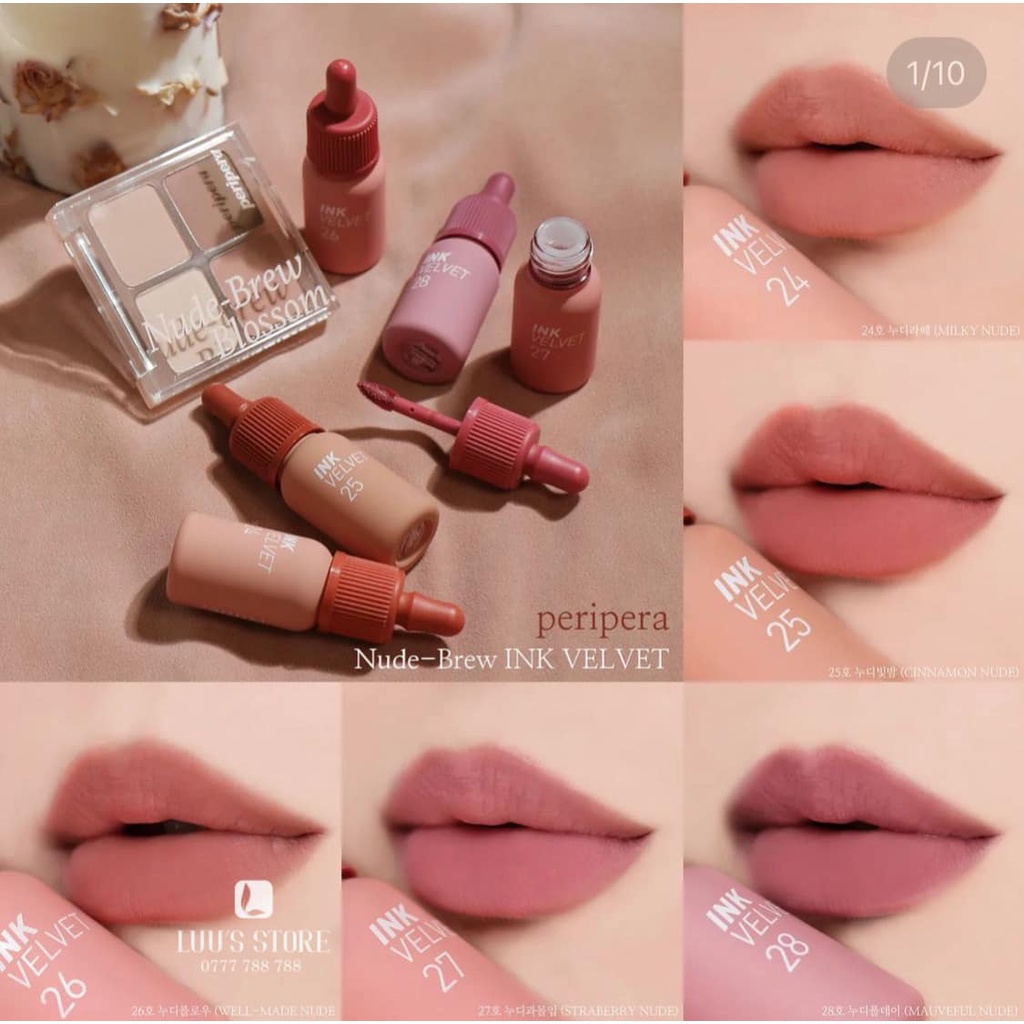 Son Ink Velvet 01 -34mẫu mới 2022