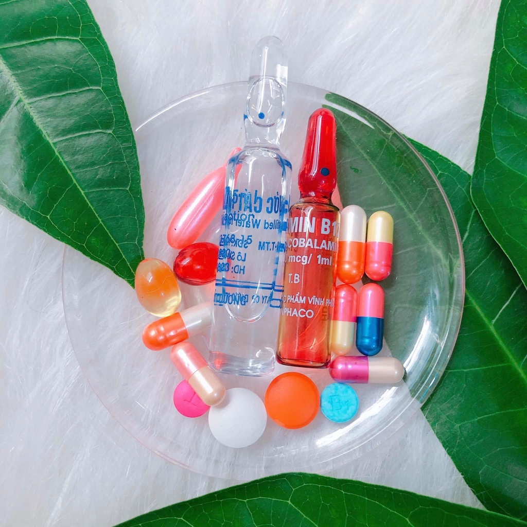 Set Vitamin Cấy Trắng - Cấy Trắng Vĩnh Viễn Thành Phần Tự Nhiên