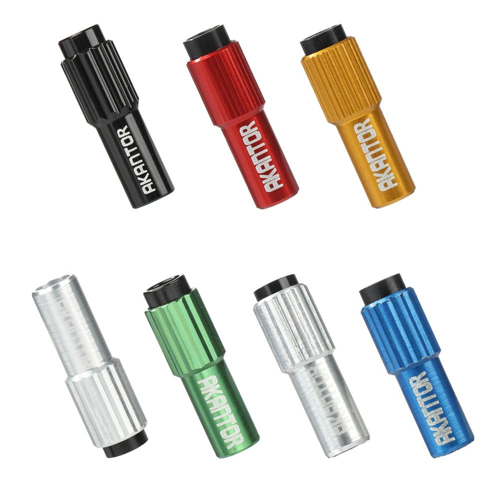 1 phụ kiện dây cáp phanh xe đạp với ốc vít điều chỉnh 7 màu tùy chọn