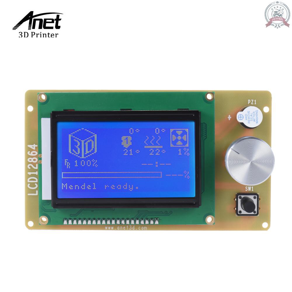 Mô Đun Điều Khiển Màn Hình Lcd Anet 12864 Cho Máy In 3d Ramps 1.4 Mega Pololu