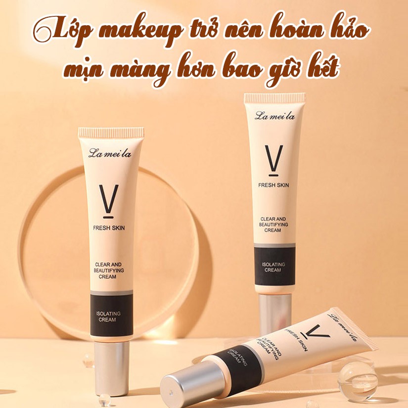 Kem lót trang điểm Lameila 30ml dưỡng ẩm da, hiệu chỉnh tone màu da, kiềm dầu, che khuyết điểm ZD-KL02 | BigBuy360 - bigbuy360.vn