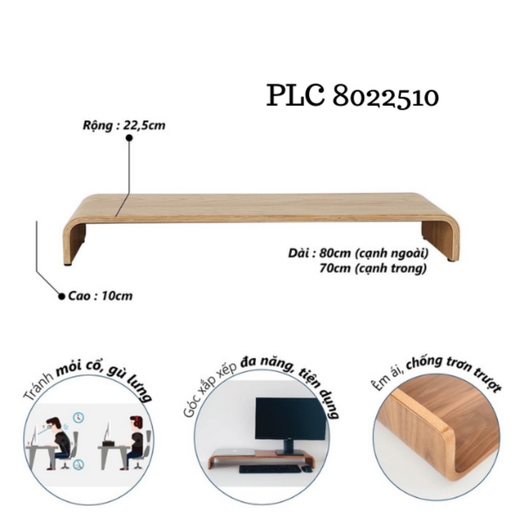 Kệ Màn Hình Máy Tính Imac Bản Mở Rộng PLC802510 Plyconcept