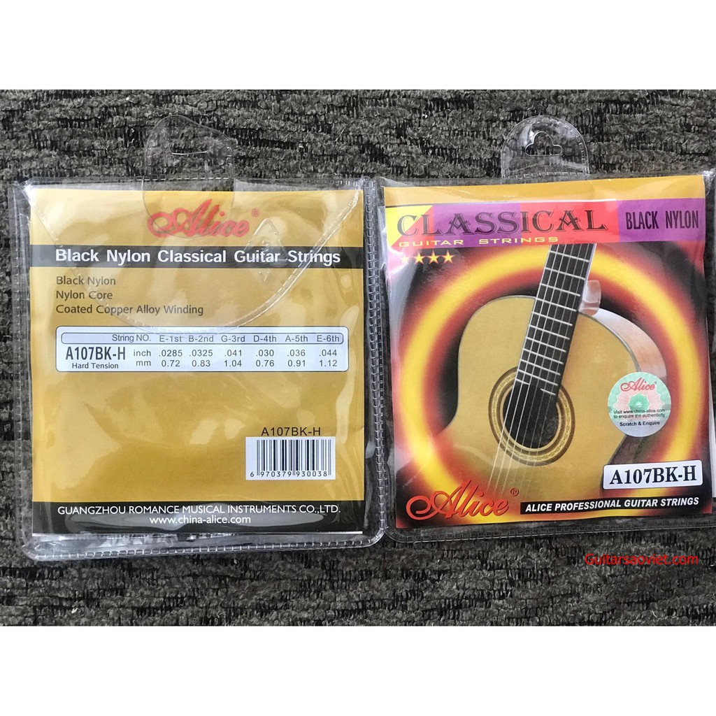 Bộ 6 dây đàn guitar Classic giá rẻ