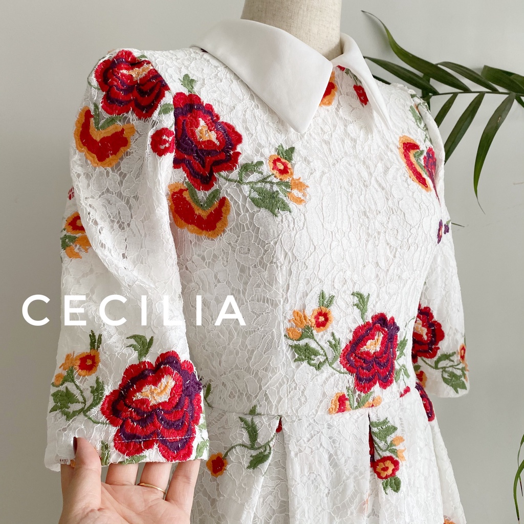 Váy ren hoa CECILIA