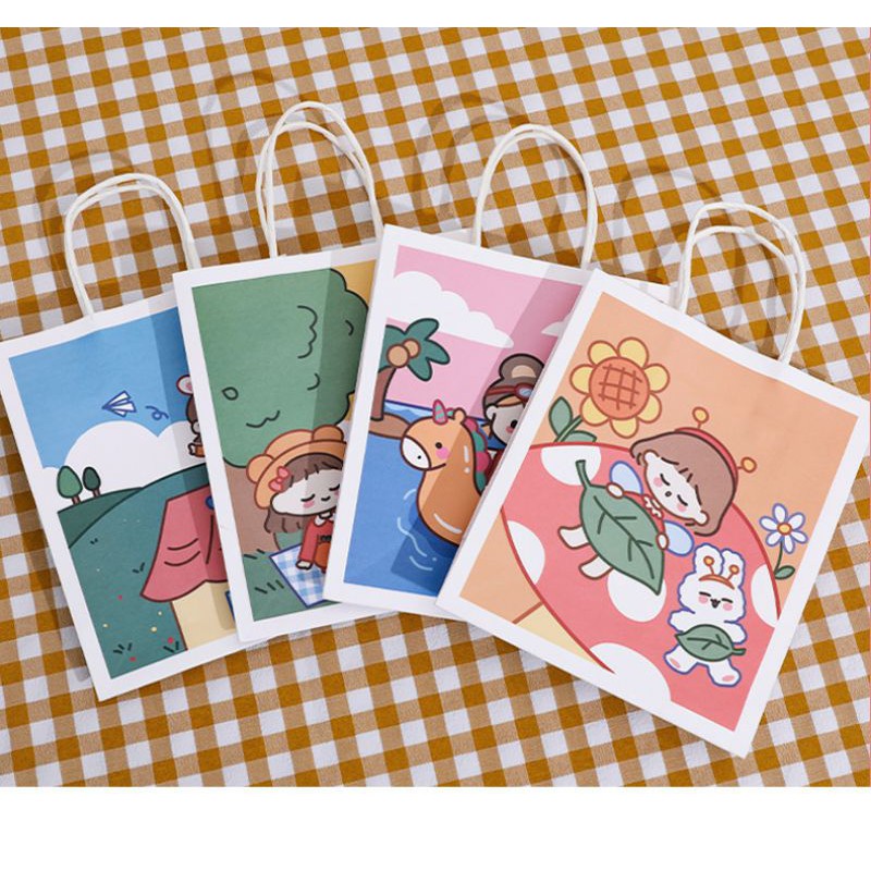 Túi Giấy Đựng Quà Họa Tiết Cute | BigBuy360 - bigbuy360.vn