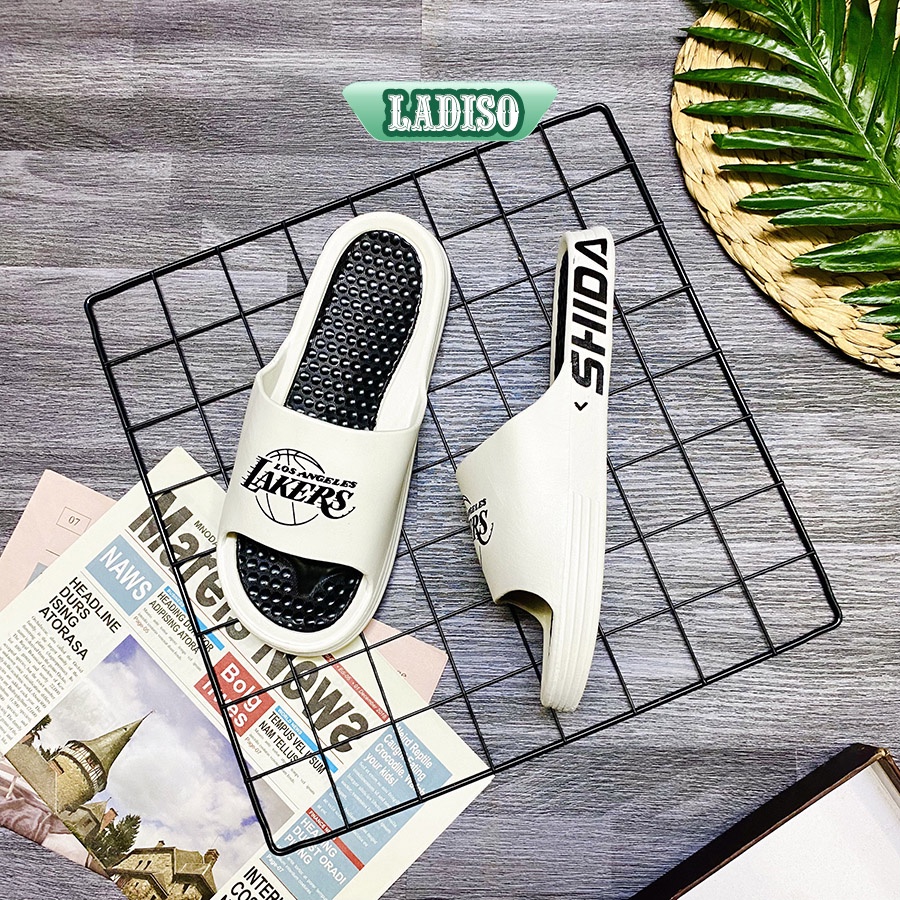 Dép nam đúc nguyên khối siêu bền siêu êm nhiều màu nam tính LADISO TT399