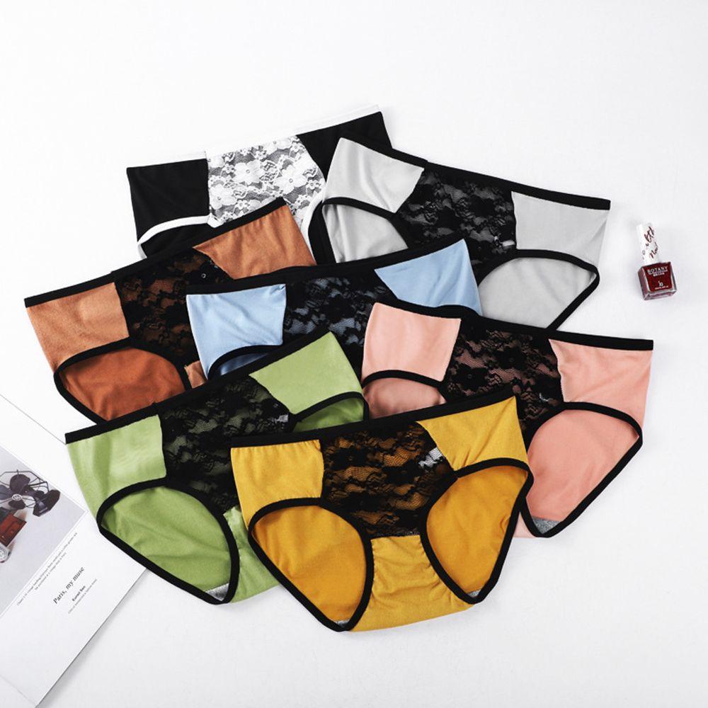 Quần Lót Ren Lưới Không Đường May Quyến Rũ Cho Nữ