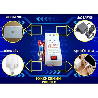 Bộ kích điện 12v lên 220v công suất 40w