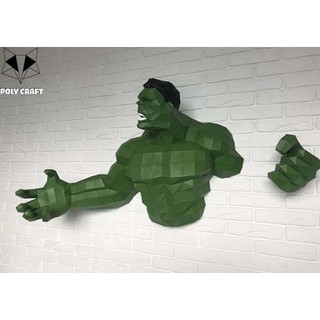 Mô hình giấy 3D-Hulk super hero
