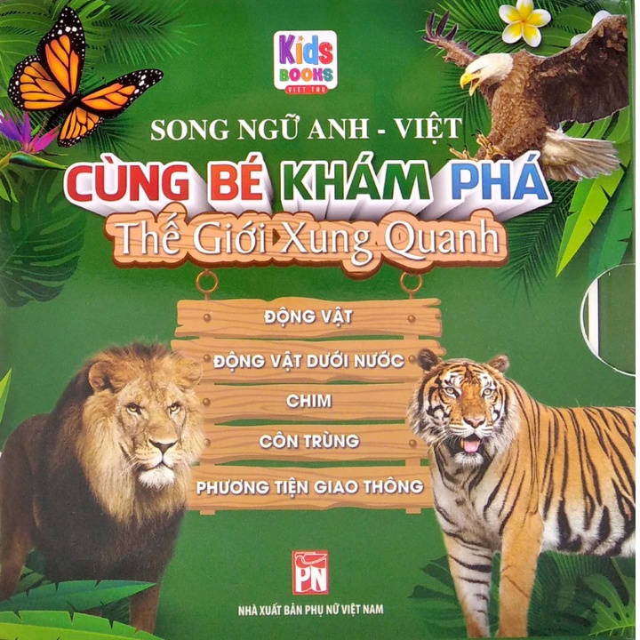 Sách - Combo Bộ Hộp Cùng Bé Khám Phá Thế Giới Xung Quanh (Bộ 2 Hộp)