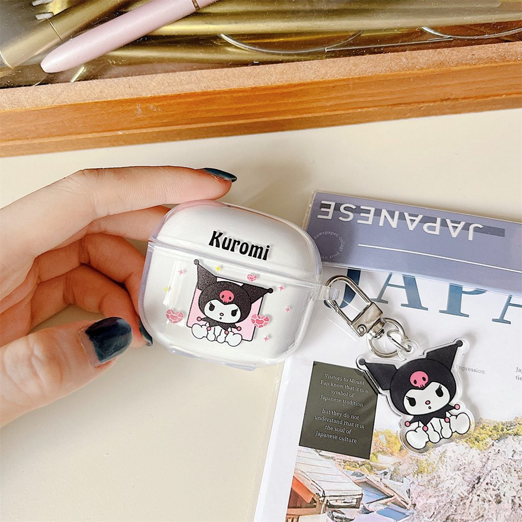 Vỏ Bảo Vệ Hộp Sạc Tai nghe không dây Lenovo Lp 40s 40Pro Hình Cinnamoroll Kuromi Stitch Snoopy Bằng TPU Mềm Chống Rơi