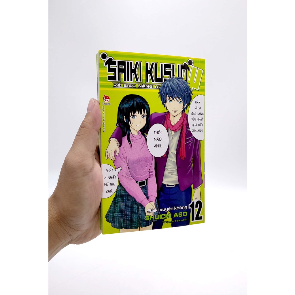 Sách Saiki Kusuo - Kẻ Siêu Năng Khốn Khổ - Tập 12: Saiki Xuyên Không