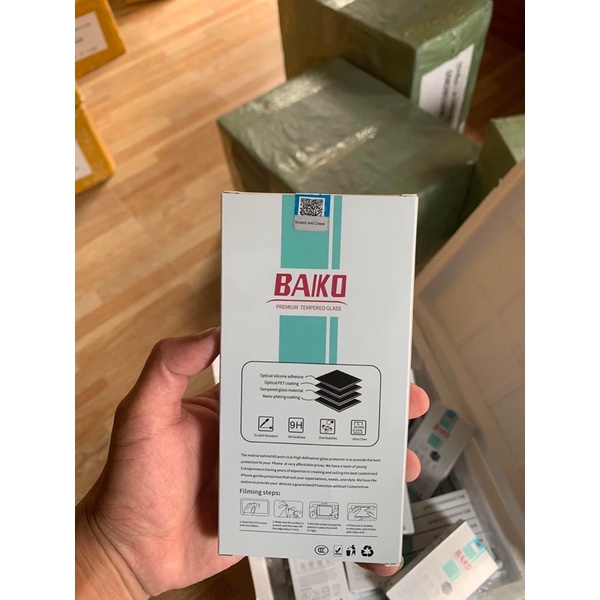 Kính cường lực IPHONE BAIKO OR KINGKONG
