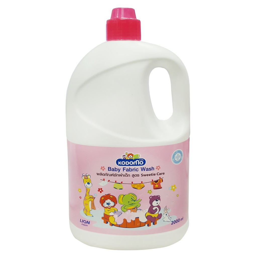 Nước giặt Kodomo Sweetie Care 3 - 1000ml, 2000ml, 3000ml - Thương hiệu Thái Lan - infomybestshop