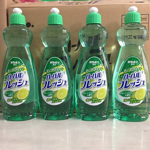 NƯỚC RỬA CHÉN BÁT ROCKET NHẬT BẢN (600ML - NHIỀU MÙI HƯƠNG) - HÀNG NỘI ĐỊA NHẬT